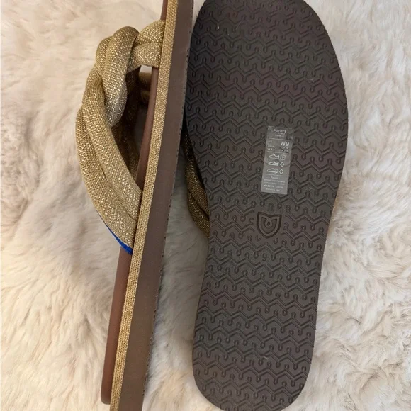 Rothy's Beige Braided Women's Sandals - Picture 3 of 3